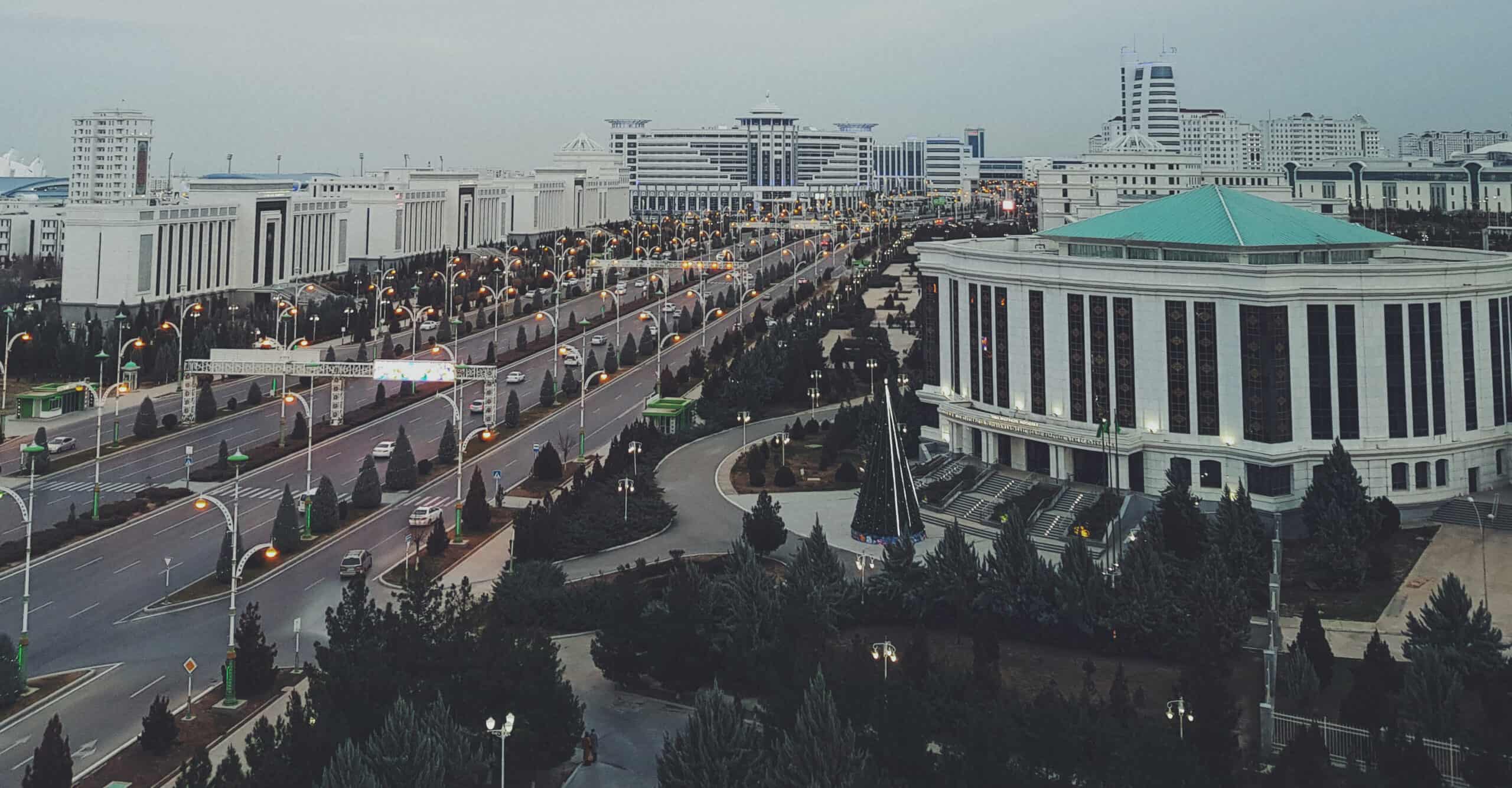 Ashgabat city scene