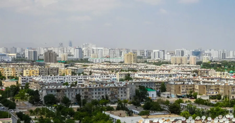 Ashgabat city Turkmenistan